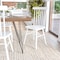 Flash Furniture White Commercial Wooden Spindle Back Chairs, PK 2 ZH-8101WR-WH-2-GG - alternate 1